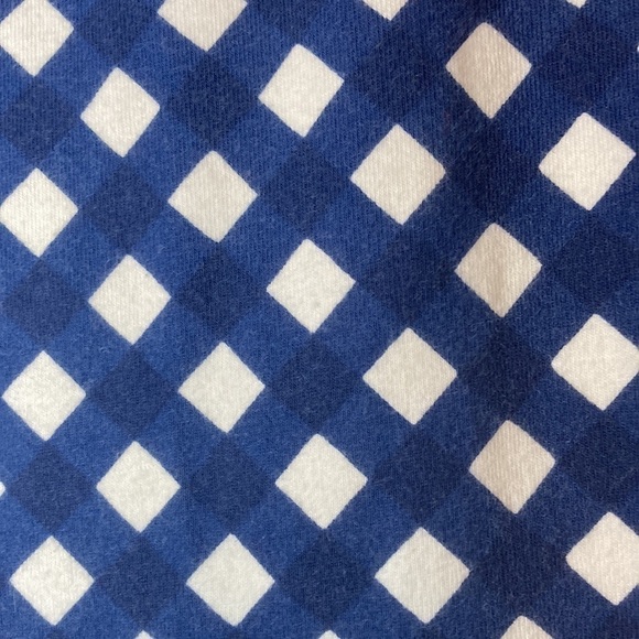 Kate Spade Lucille Diagonal Windowpane Gingham Check Ruffle Neck Shift Dress - Picture 7 of 10